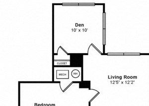 Baldwin Floorplan at Windsor at Liberty House